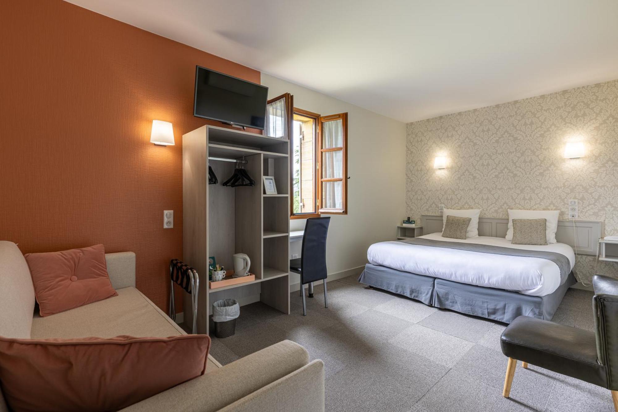 Logis Hotel Archambeau Thonac Exterior foto